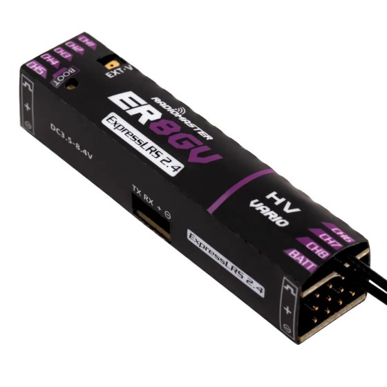 Radiomaster ER8GV 8CH PWM CRSF ExpressLRS Plastic Material
